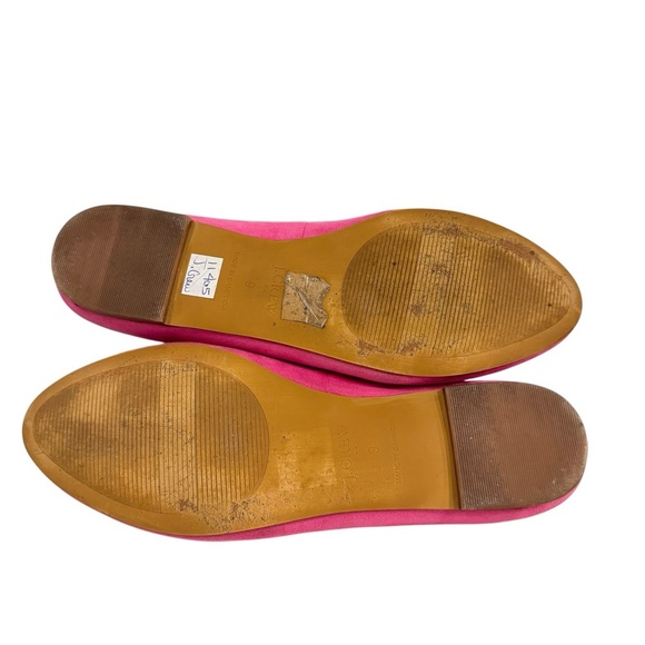 J. Crew Women’s Pink Bow Loafers Flats Shoes Slip On Size 9 Synthetic Suede - Picture 12 of 12
